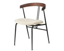 Violin Dining Chair - Wood Backrest