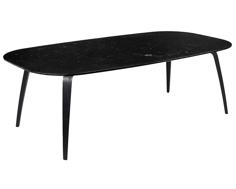 Gubi Dining Table - Elliptical, Marble | DSHOP