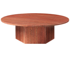 Epic Coffee Table in Red Travertine | DSHOP