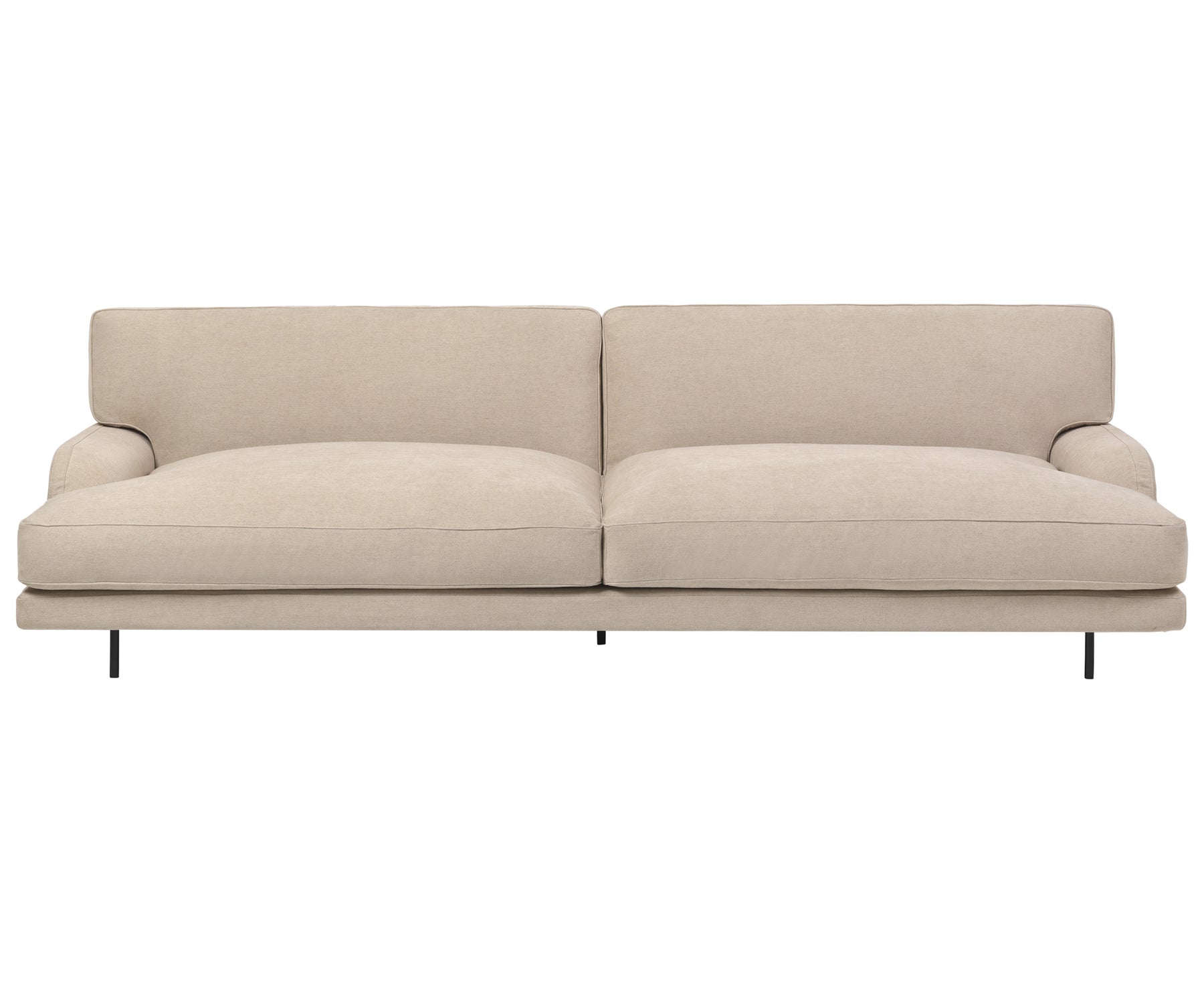 Gubi Flaneur Sofa - 2.5 Seater w/ Armrest | DSHOP