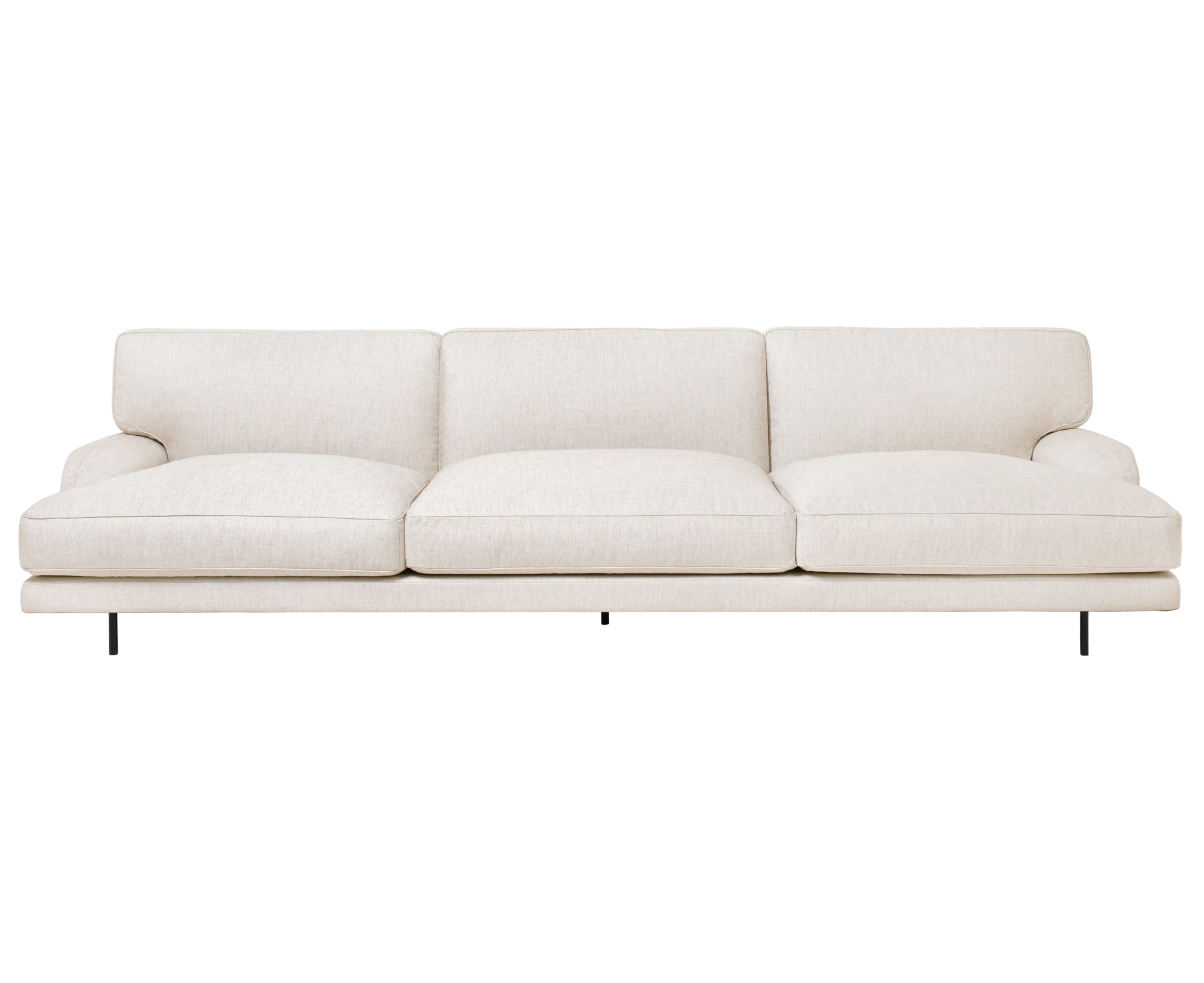 Gubi Flaneur Sofa - 3 Seater w/ Armrest | DSHOP