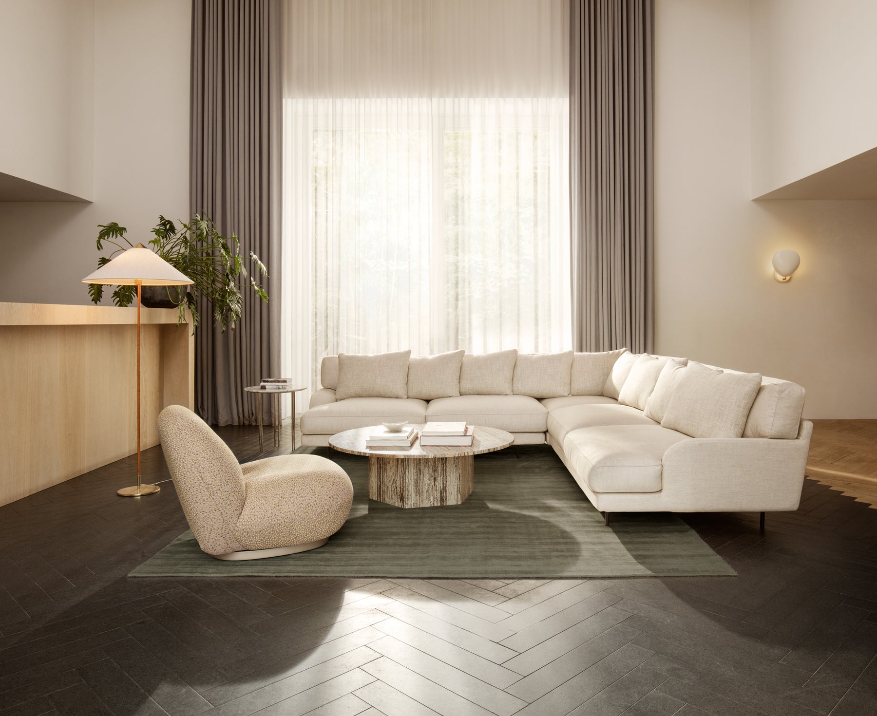 Contemporary Sectional Sofa | DSHOP