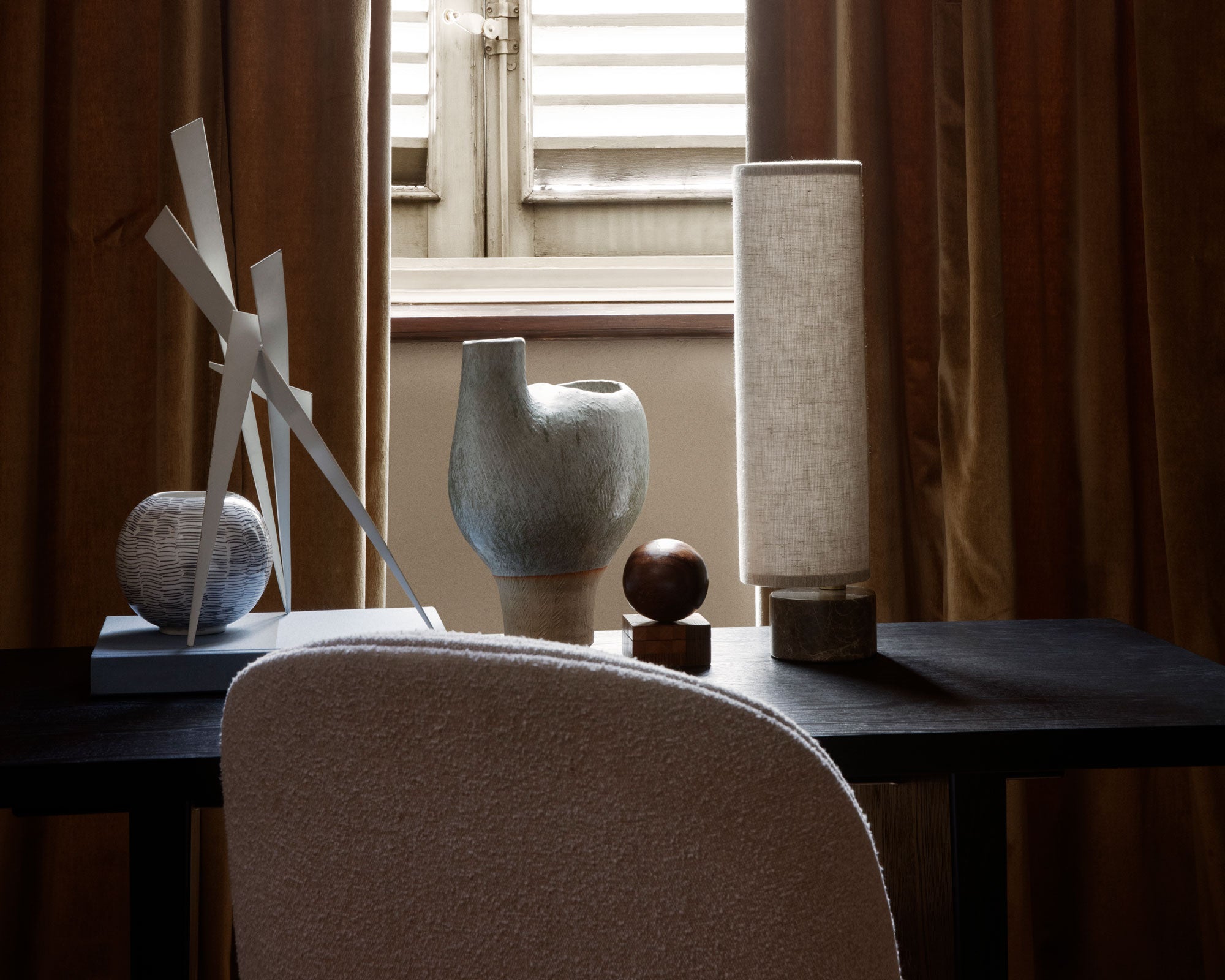 Minimal Wood Table Desk | DSHOP