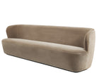 Gubi Curvelinear Stay Sofa in Velvet | DSHOP