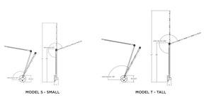 Adjustable Thin Task Lamp - Wall | DSHOP