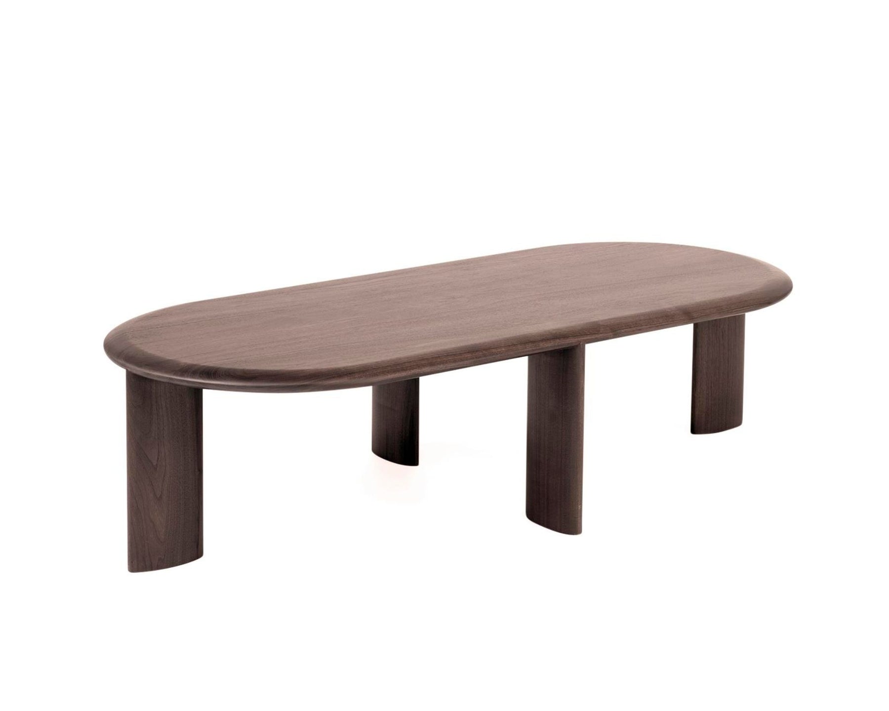 Walnut Wood Oval Table | DSHOP