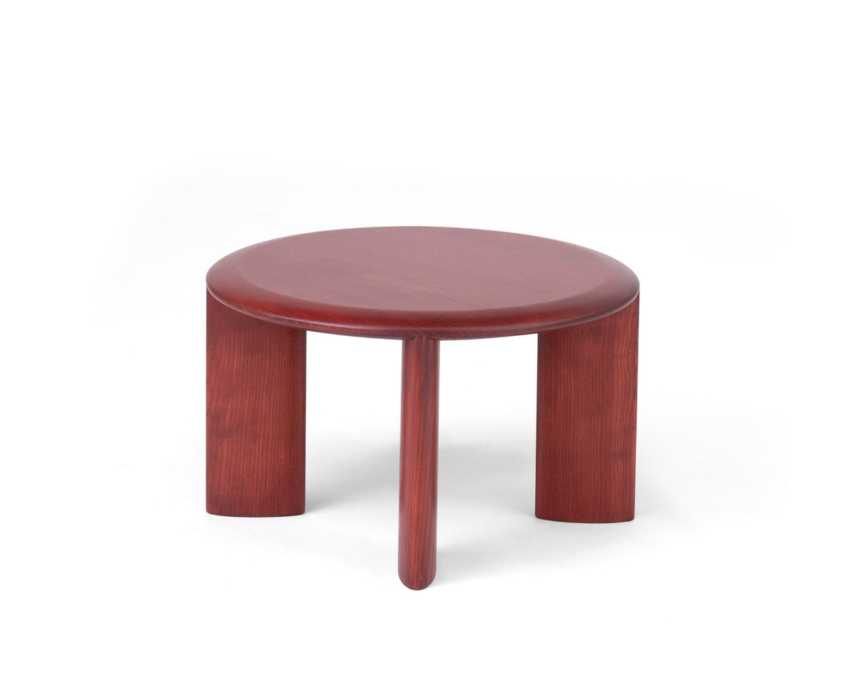 IO Side Table Red Stain | DSHOP