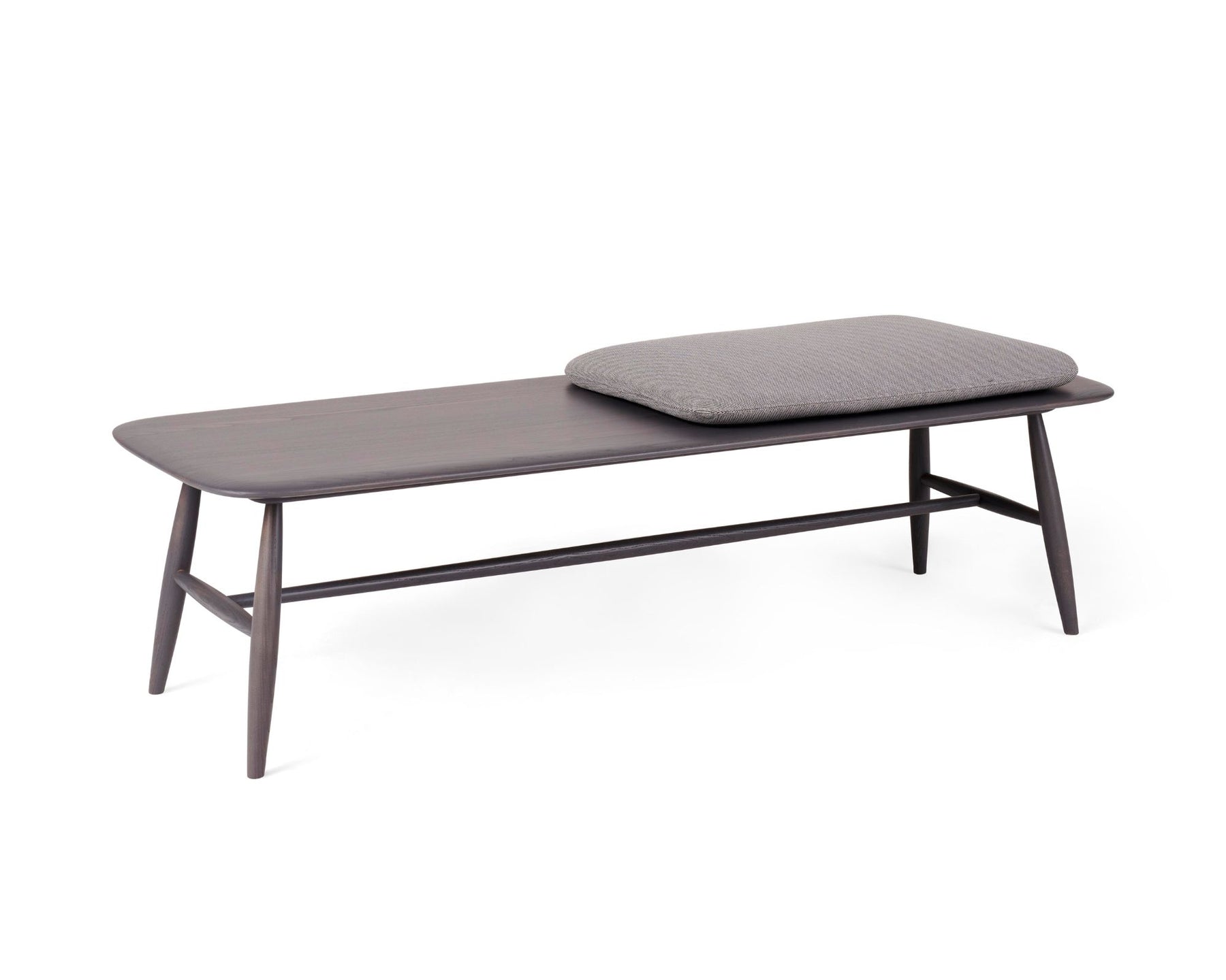 L.Ercolani Grey Wood Bench | DSHOP