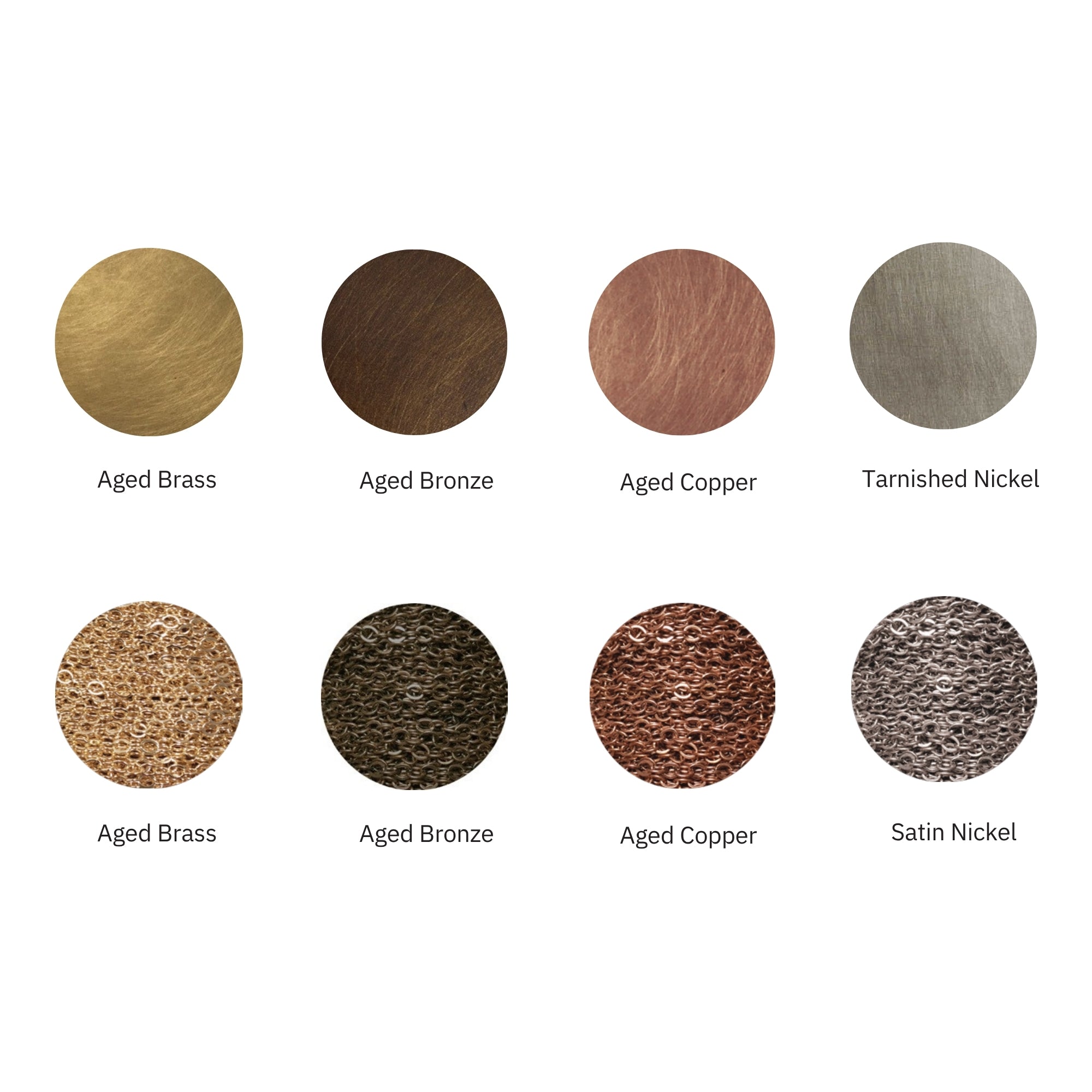 Larose Guyon Celeste Metal Finishes