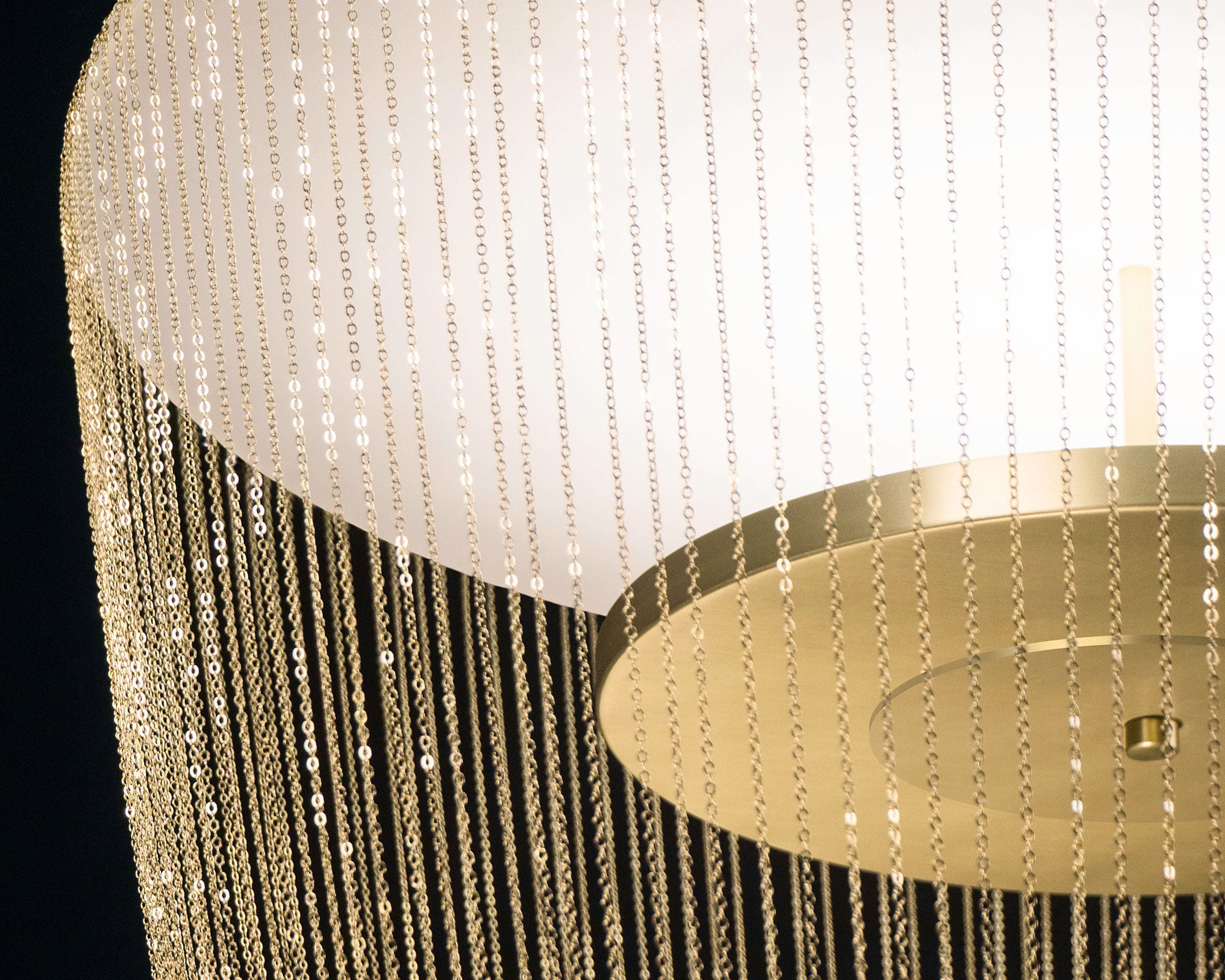 Brass Chain Chandelier | DSHOP