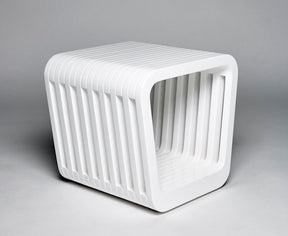Link Table / Stool - White Lacquer | DSHOP