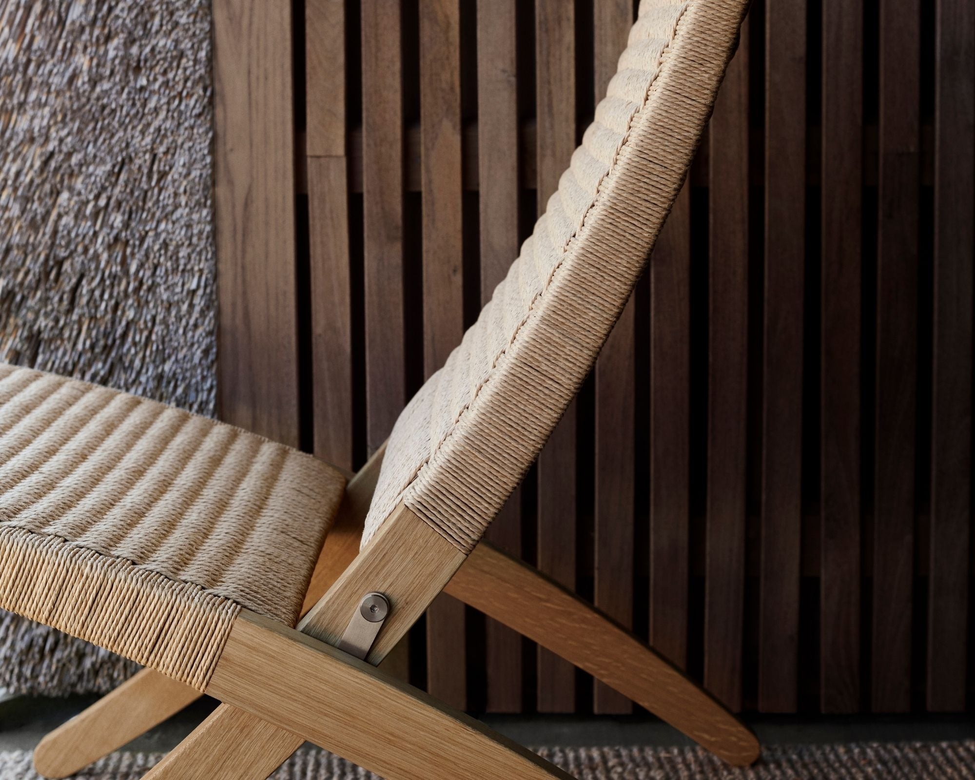 Carl Hansen & Son MG501 Paper Cord Cuba Chair | Folding Chair | DSHOP