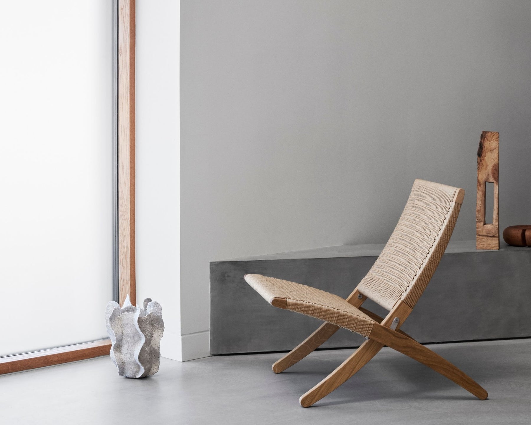 Carl Hansen & Son MG501 Paper Cord Cuba Chair | Folding Chair | DSHOP