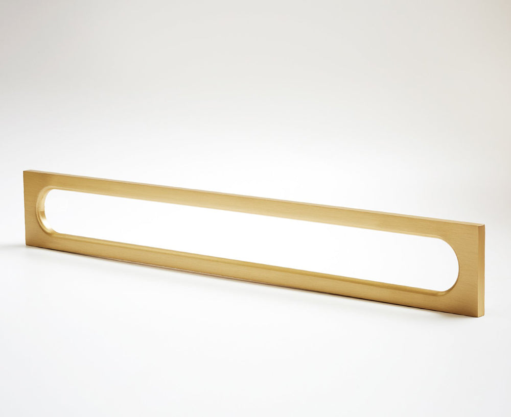 MOD-12 Handle in Brushed Brass