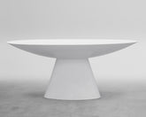 White Oval Dining Table | DSHOP