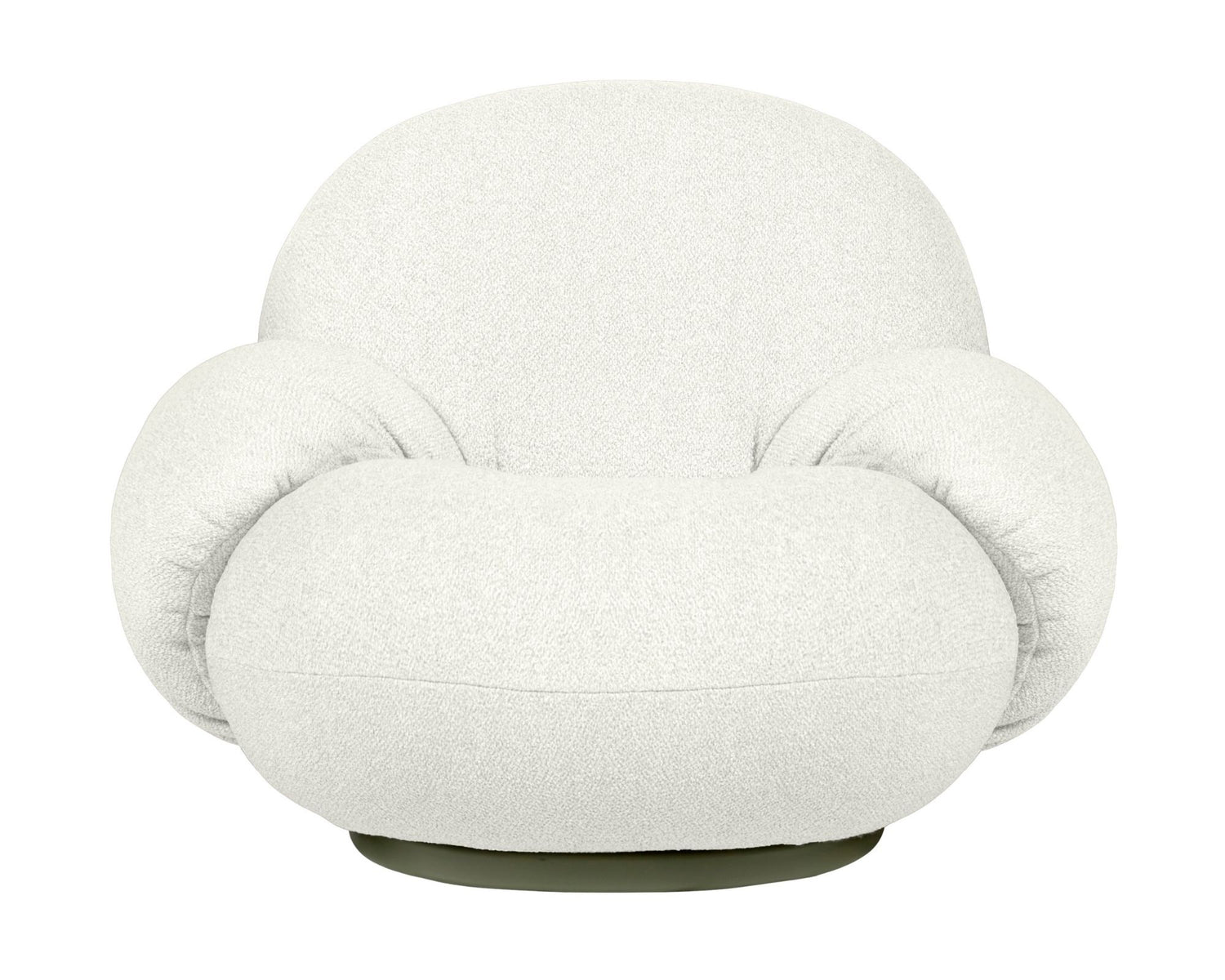 Gubi Pacha Outdoor Lounge Chair w/ Armrest by Pierre Paulin