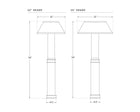 Tall Thin Table Lamps | DSHOP