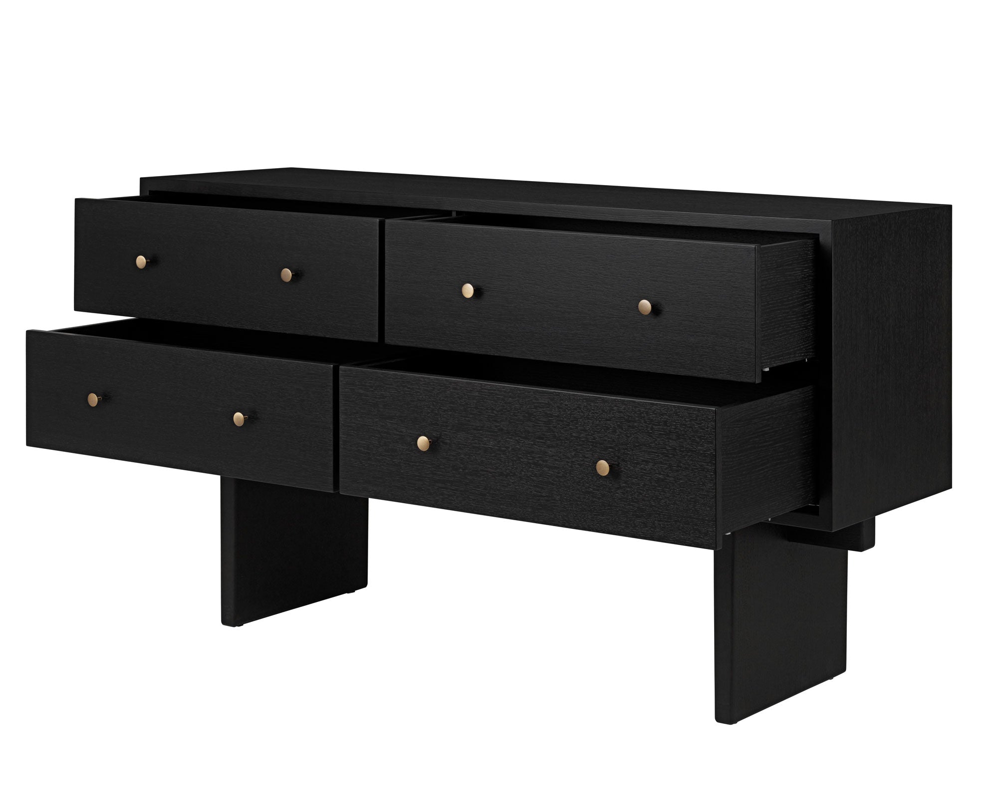 Brown Black Sideboard | DSHOP