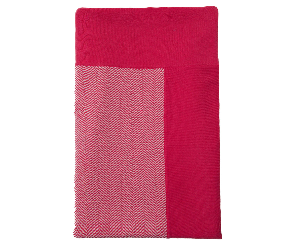 Henry Cotton Throw - Pink | DSHOP