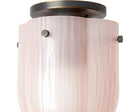 Pink Glass Surface Mount Light | DSHOP