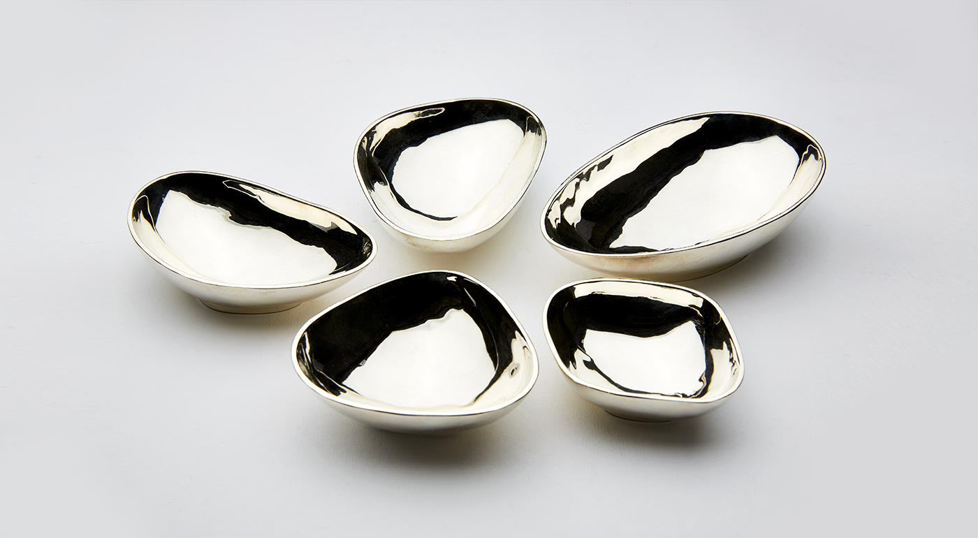 Reda Amalou Silver Pebbles Cups | DSHOP