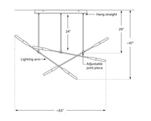 Sorenthia Triple Chandelier
