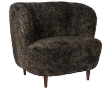 Stay Lounge Chair - Wood Base - Sheepskin