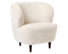 Stay Lounge Chair - Wood Base - Sheepskin