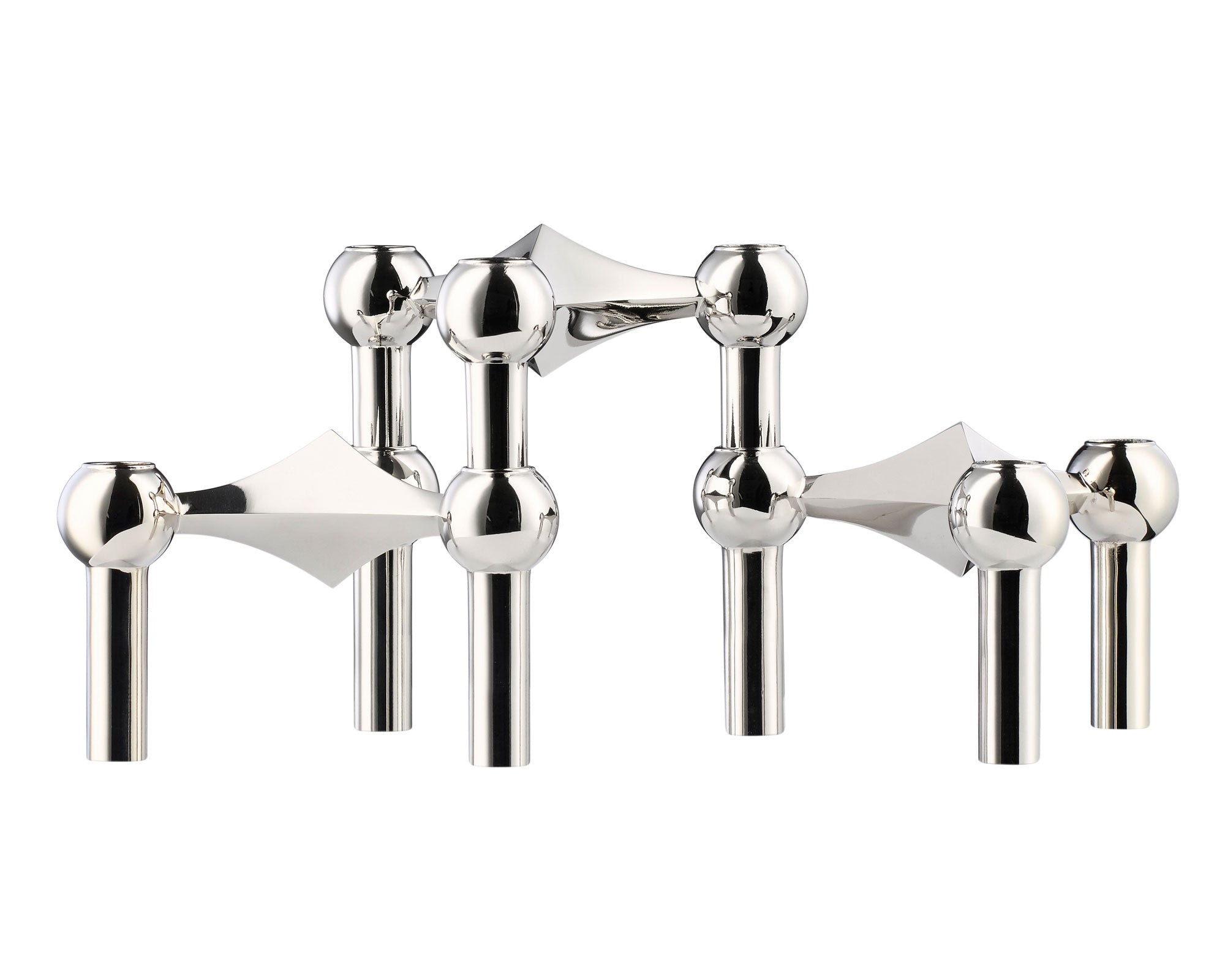 Stoff Nagel Candle Holder Chrome | DSHOP