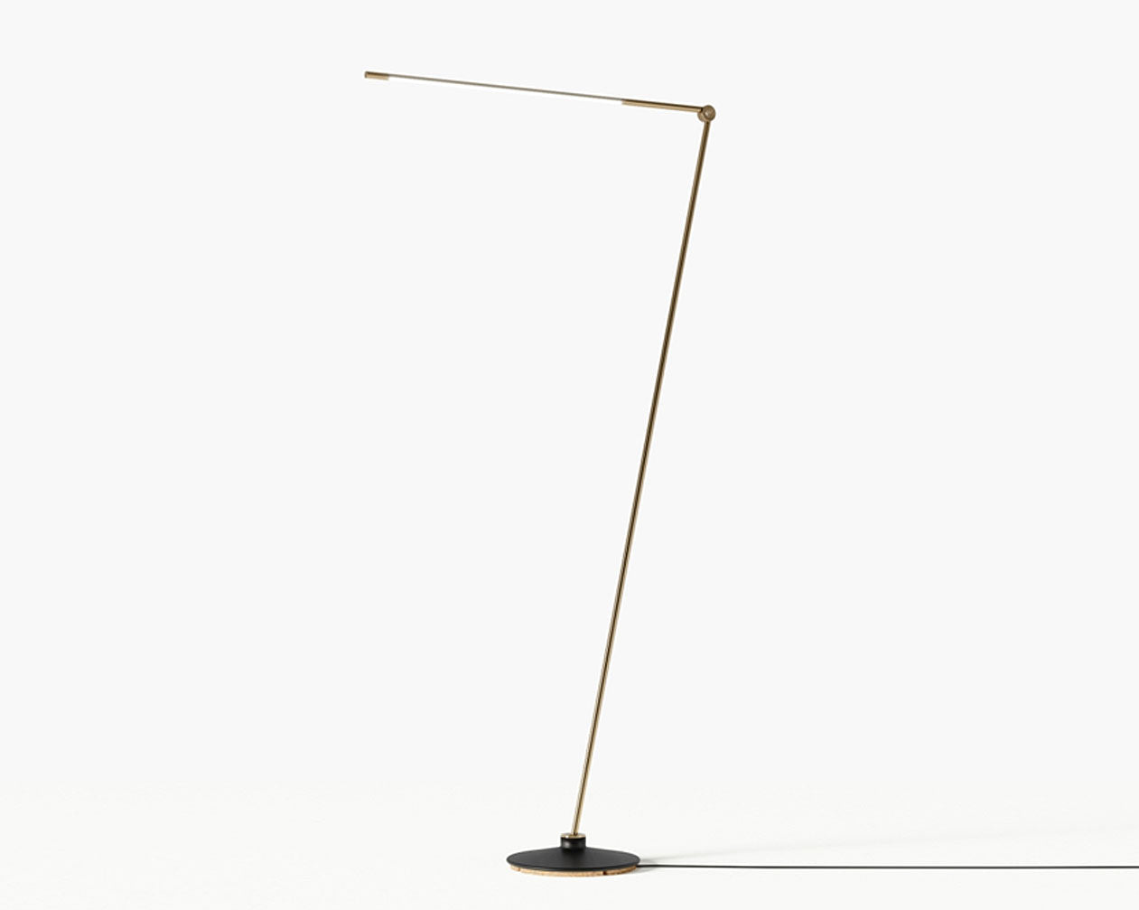 Thin Floor Lamp Brass | DSHOP