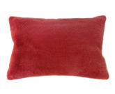 Venezia Fur Pillow - Coral | DSHOP
