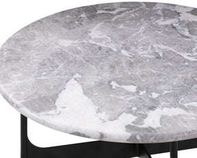 Grey Medium Round Table | DSHOP