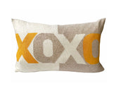 Cashmere XOXO Pillow - Orange | DSHOP