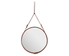 Adnet Circulaire Mirror - Tan by Jacques Adnet | DSHOP