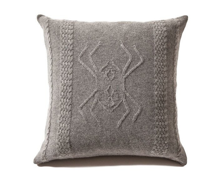 Cashmere Aranea Pillow - Gray