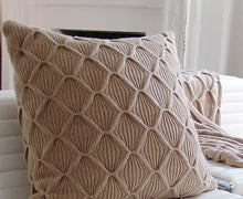 Cashmere Como Pillow - Taupe | DSHOP