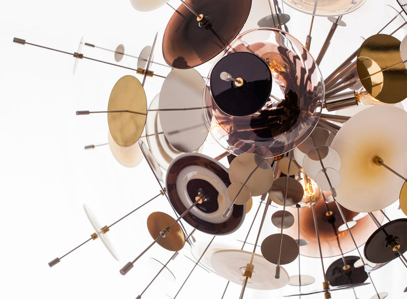 Contemporary Hand Blown Glass Chandelier | DSHOP