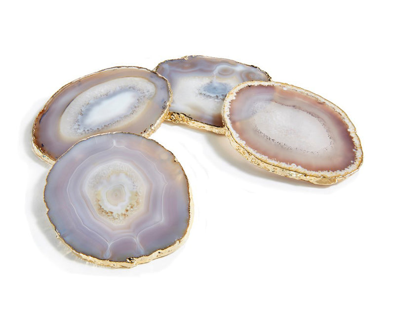 Lumino Coasters - Smoke & Gold | DSHOP