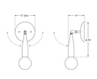 Flute Sconce Specifications