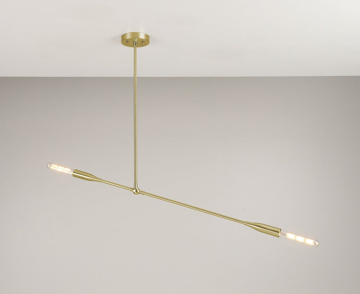 Minimal Brass Pendant Light | DSHOP