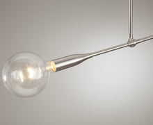 Sorenthia Chandelier in nickel by Dunn | DSHOP