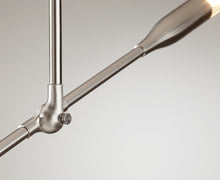 Dunn Sorenthia Triple Chandelier in nickel | DSHOP