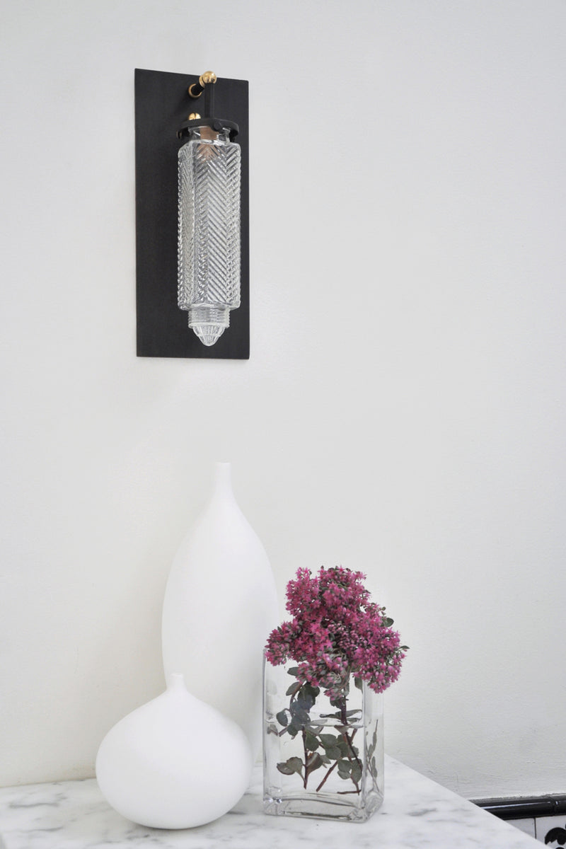 Chrysler Sconce Blackened Brass | DSHOP