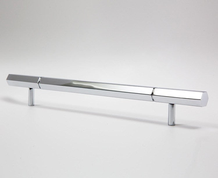 Facet-01L Handle (Long) - Polished Chrome
