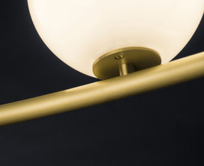 Perle 2 Pendant Light - Brass