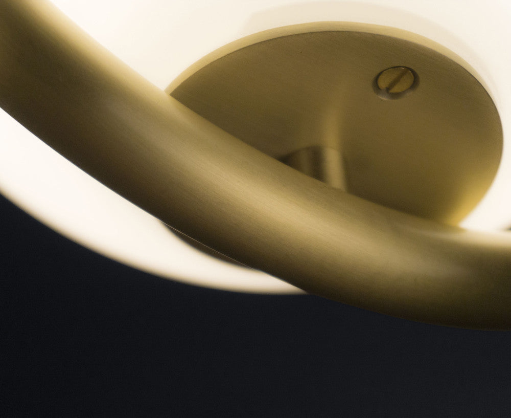 Perle 1 Pendant Light - Brass