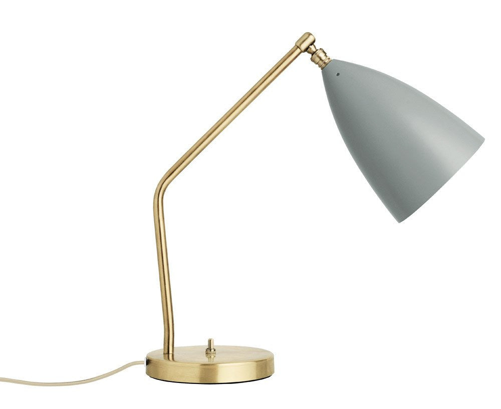 Grasshopper table lamp in blue grey | DSHOP