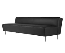 Leather Modern Line Sofa - 3 Seater | DSHOP