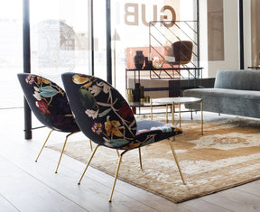 Upholstered Beetle Lounge Chair by Gubi | DSHOP