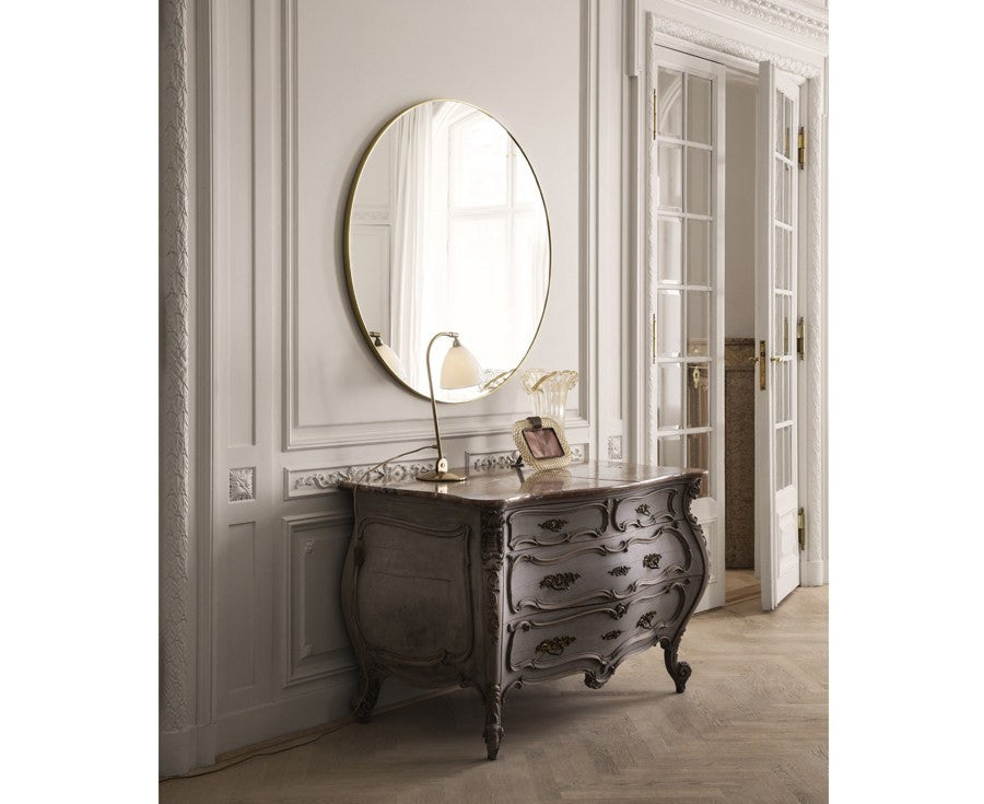 Brass Gubi Round Wall Mirror | DSHOP